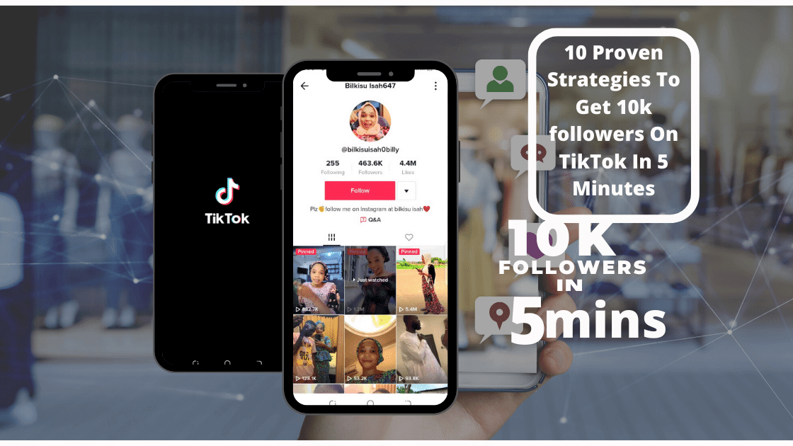 how to get 10k followers on tiktok in 5 minutes