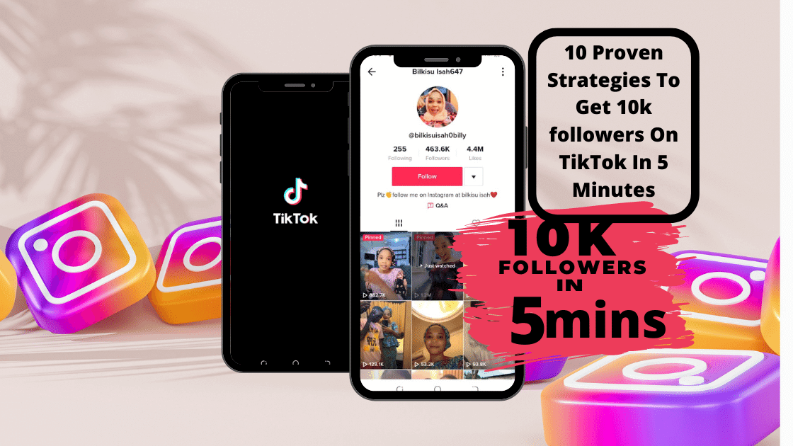 how to get 10k followers on tiktok in 5 minutes