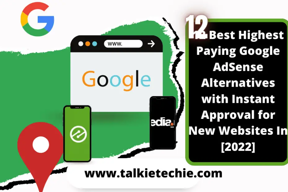Highest Paying Google AdSense Alternatives with Instant Approval for New Websites