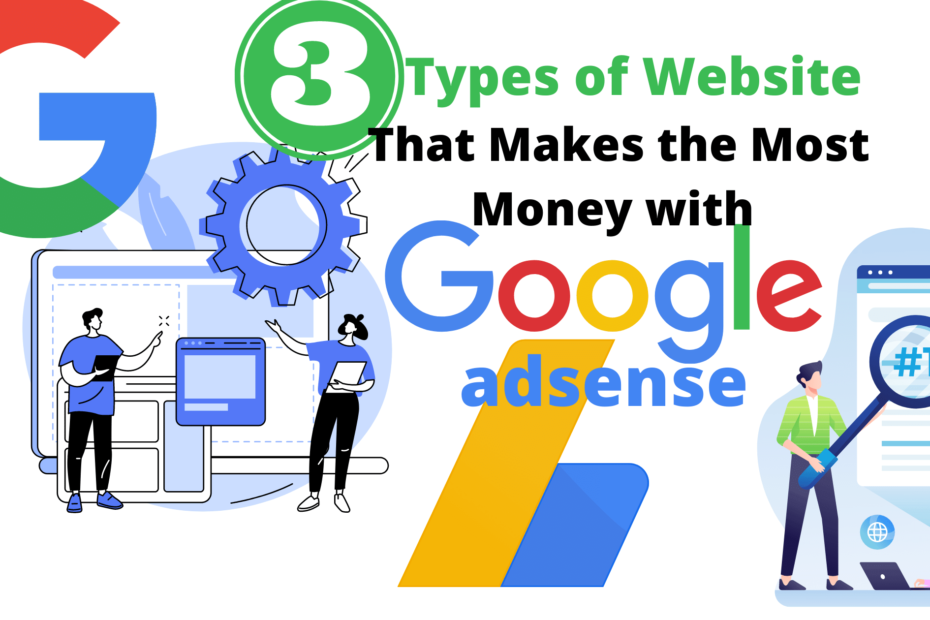 3 Types of Website That Makes the Most Money with Google AdSense